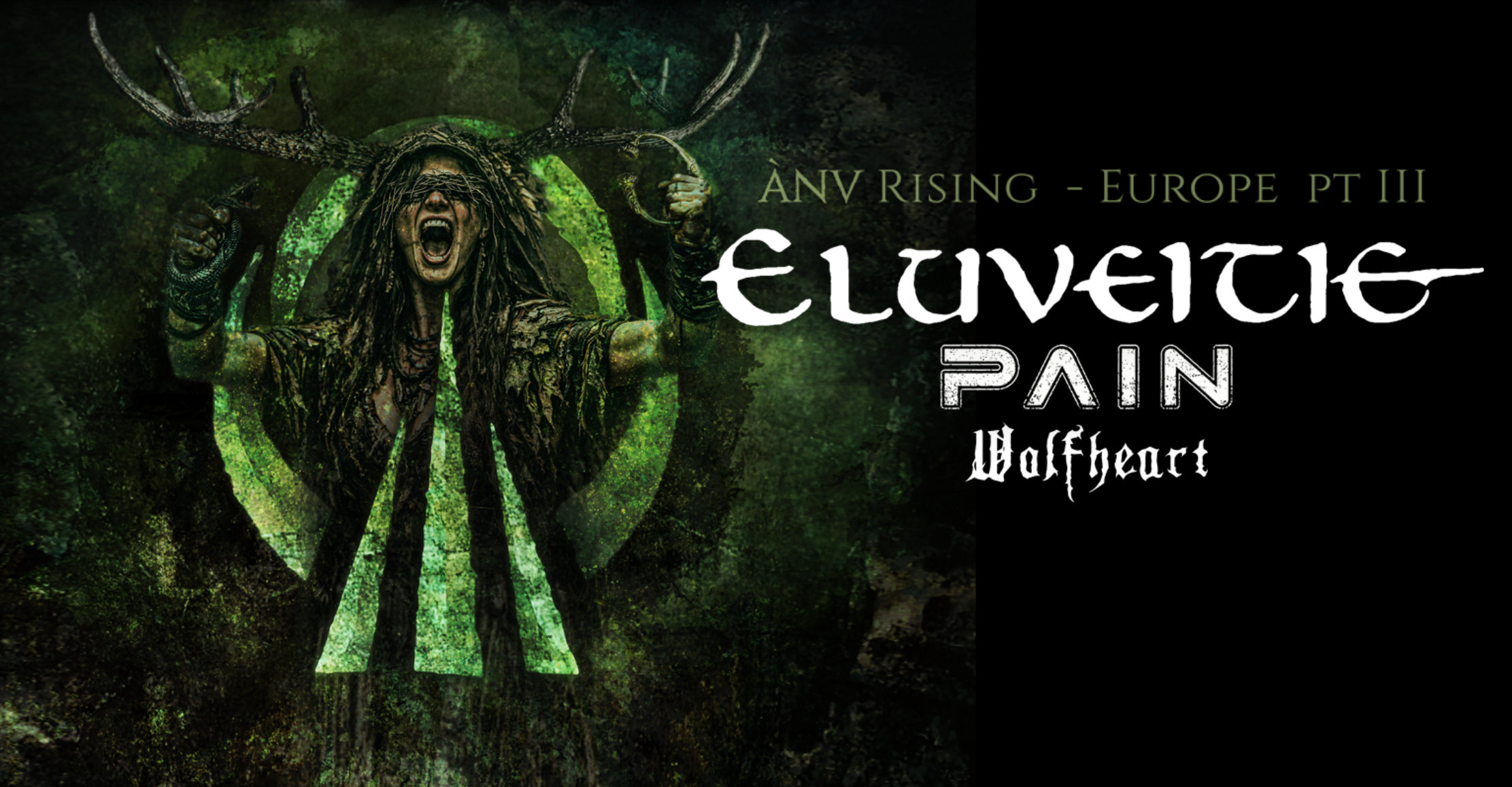 ELUVEITIE, PAIN, Wolfheart