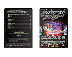 DVD Masters of Rock 2022