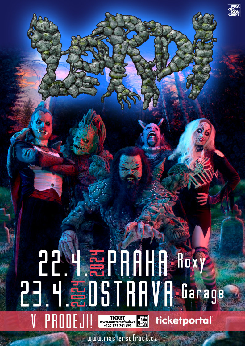 Finská posádka monster LORDI vyrazí na jaře 2024 na Evropské turné k