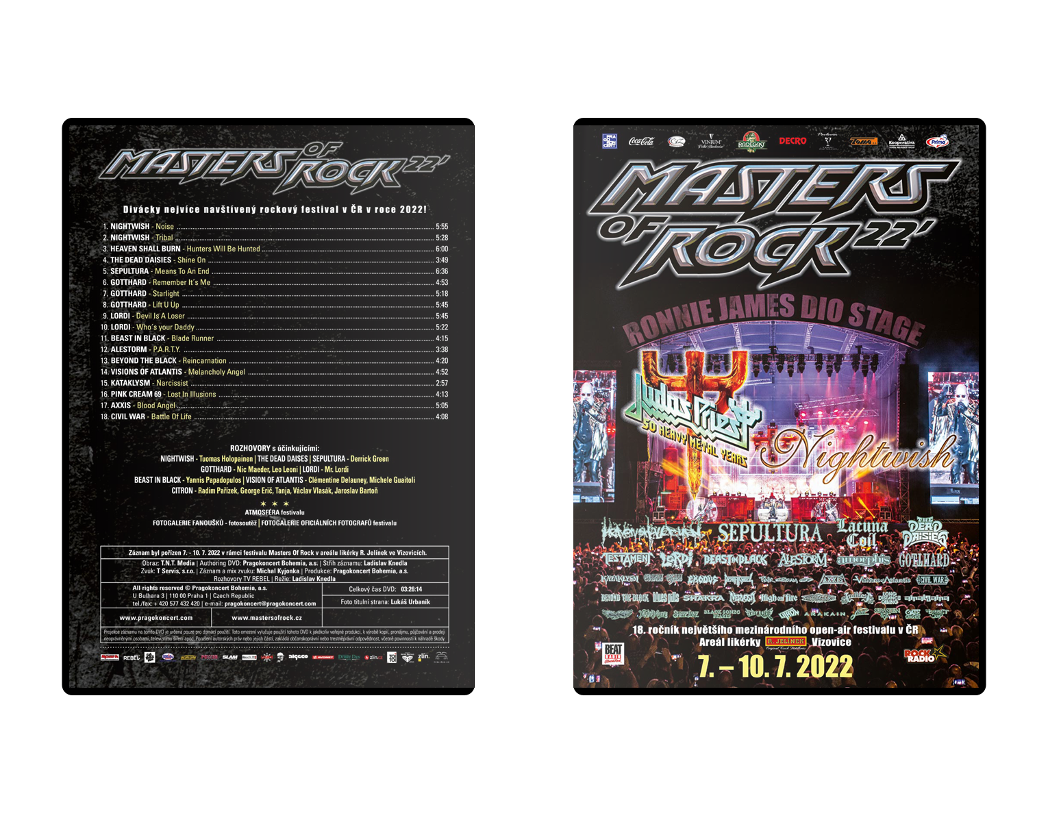DVD Masters of Rock 2022